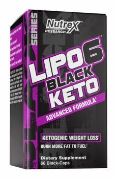 NUTREX LIPO 6 BLACK KETO 60 CT